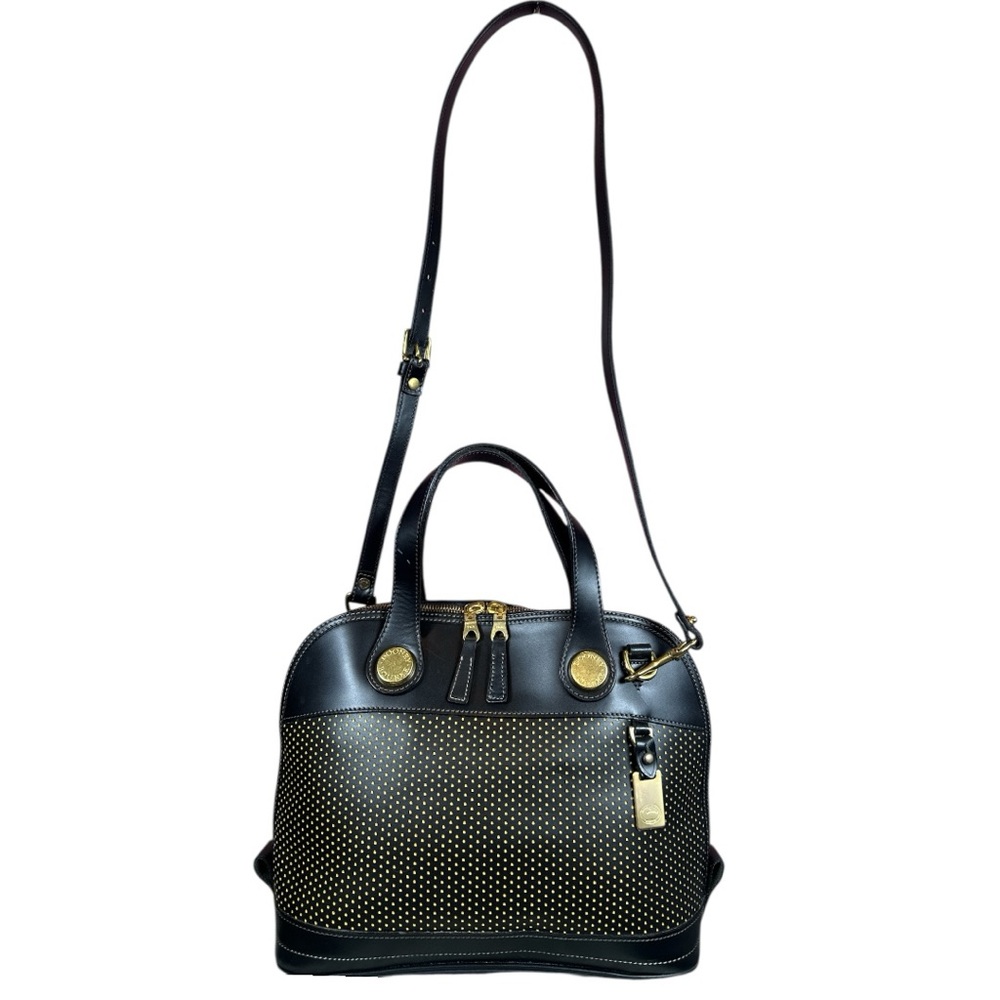 Dooney & Bourke EUC Vintage Perforated Cabriolet Dome Satchel - Picture 3 of 16